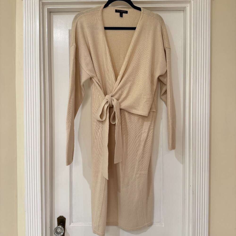 Banana Republic Wrap Midi Sweater Dress NWOT, XL Tall